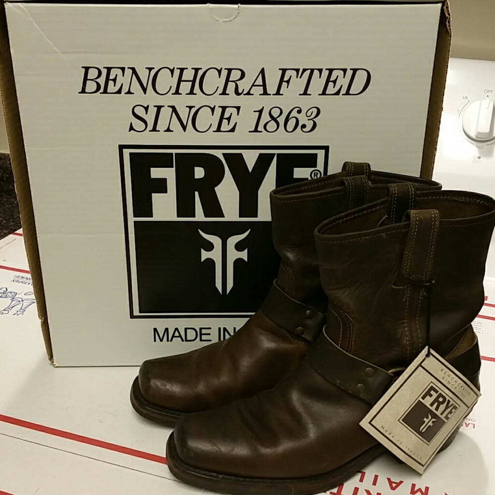 Frye harness booties .  Gorgeous!!no box.